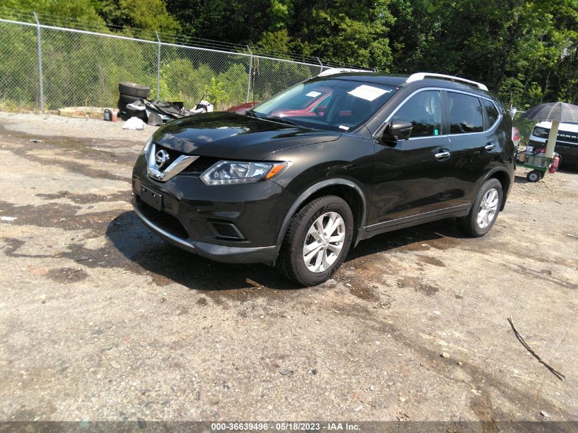 2016 NISSAN ROGUE SV - KNMAT2MV6GP727884