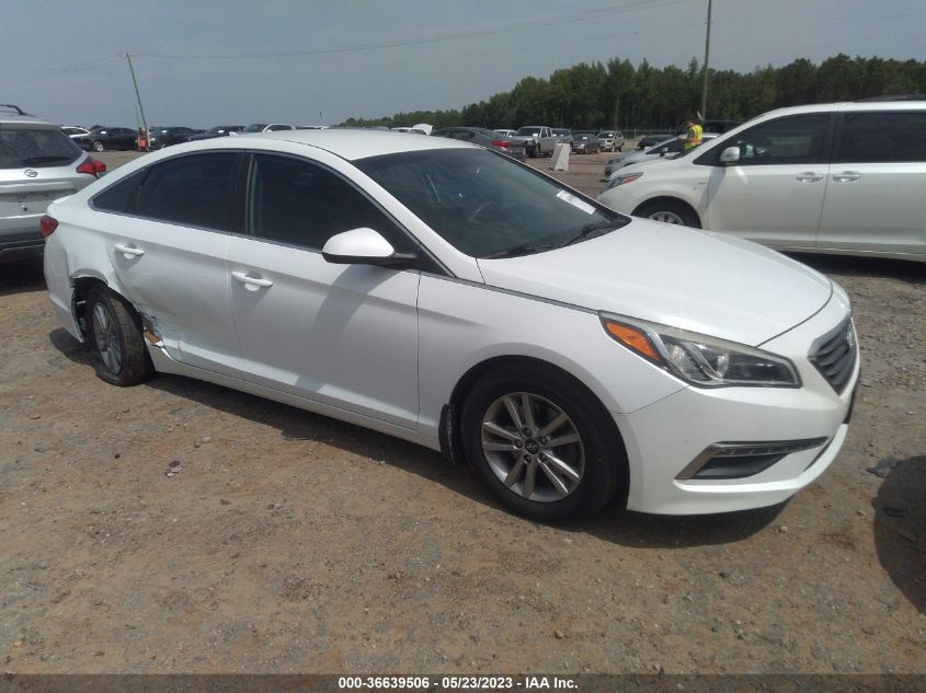 2015 HYUNDAI SONATA 2.4L SE - 5NPE24AF5FH221793