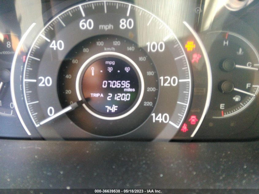 2014 HONDA CR-V EX-L - 2HKRM3H77EH533410