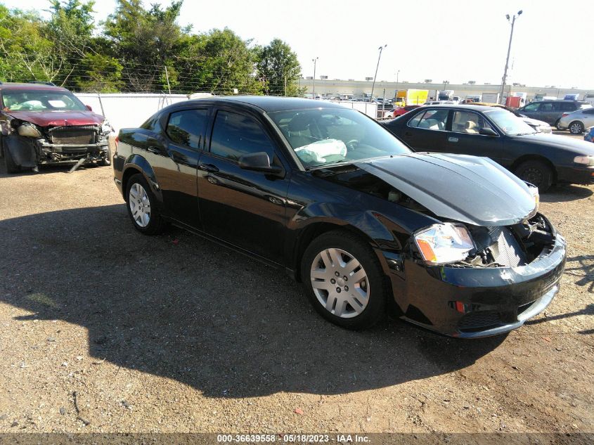 2014 DODGE AVENGER SE - 1C3CDZAG4EN182026