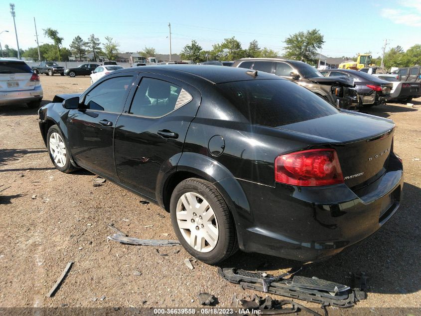2014 DODGE AVENGER SE - 1C3CDZAG4EN182026
