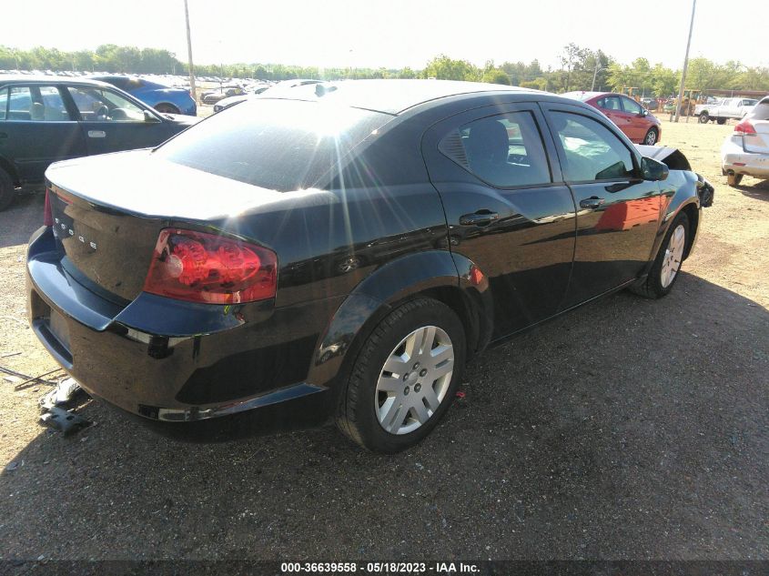 2014 DODGE AVENGER SE - 1C3CDZAG4EN182026