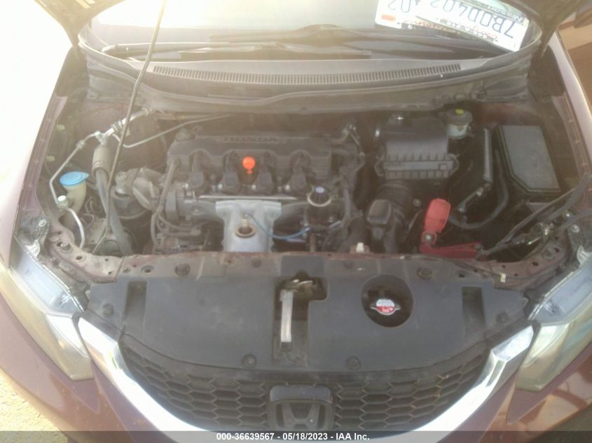 2013 HONDA CIVIC SDN EX - 19XFB2F8XDE236133