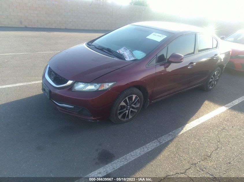 2013 HONDA CIVIC SDN EX - 19XFB2F8XDE236133