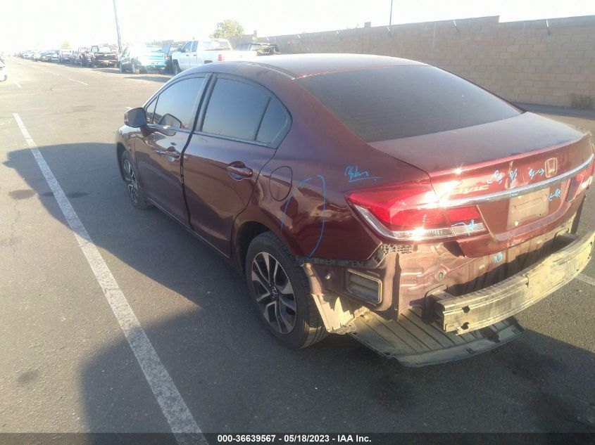 2013 HONDA CIVIC SDN EX - 19XFB2F8XDE236133