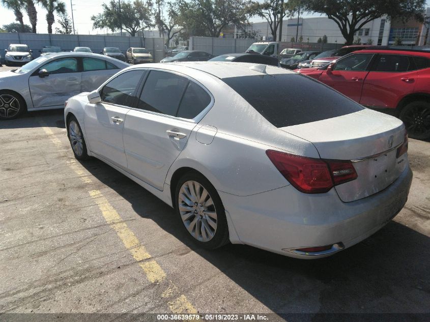 2015 ACURA RLX TECH PKG JH4KC1F53FC001089