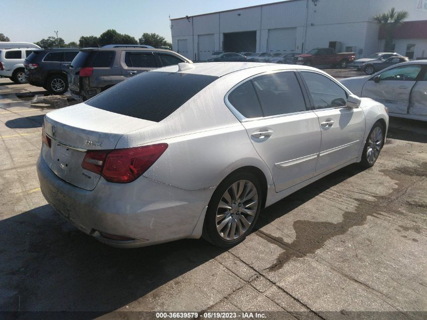 2015 ACURA RLX TECH PKG JH4KC1F53FC001089