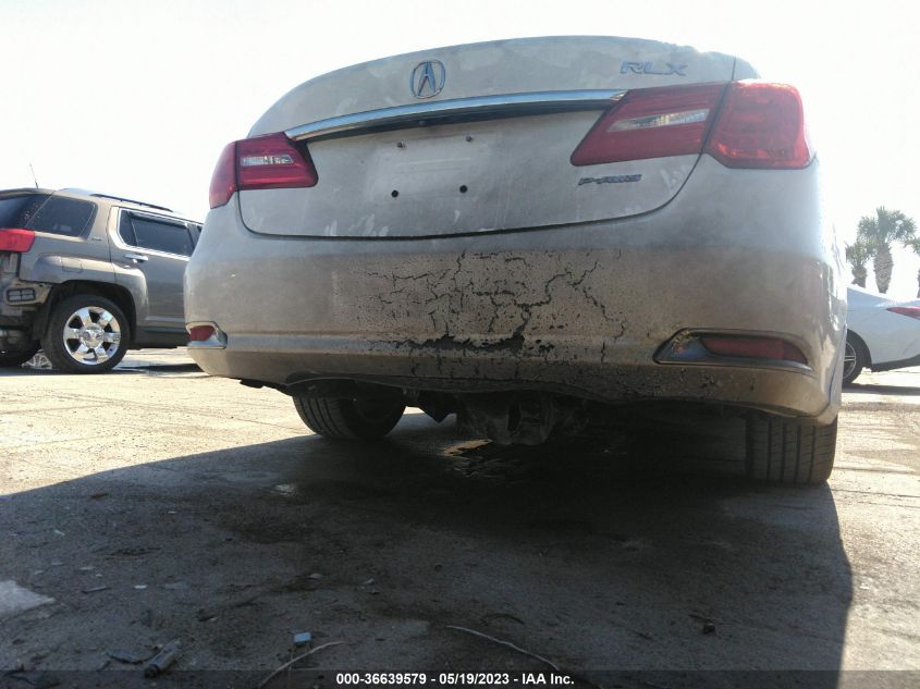 2015 ACURA RLX TECH PKG JH4KC1F53FC001089
