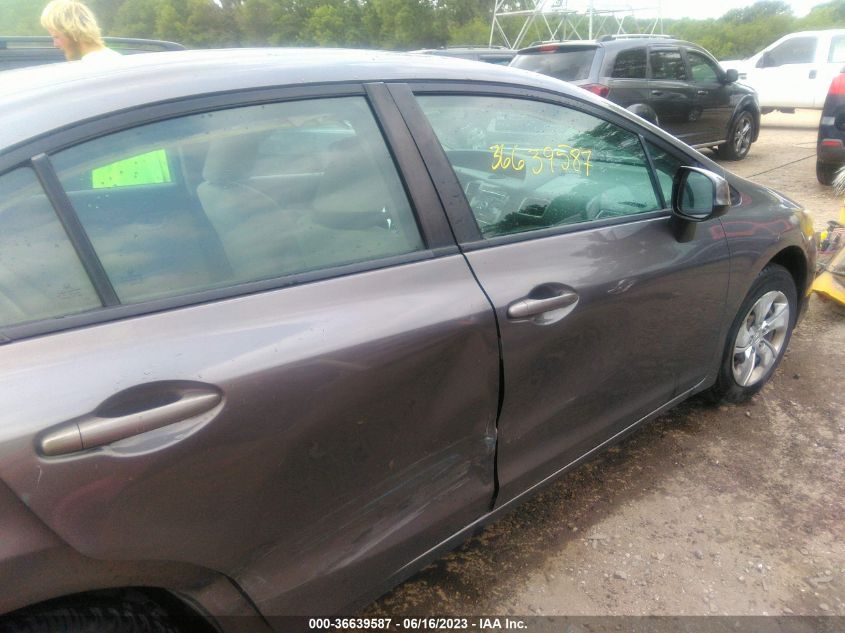 2013 HONDA CIVIC SDN LX - 19XFB2F52DE046459