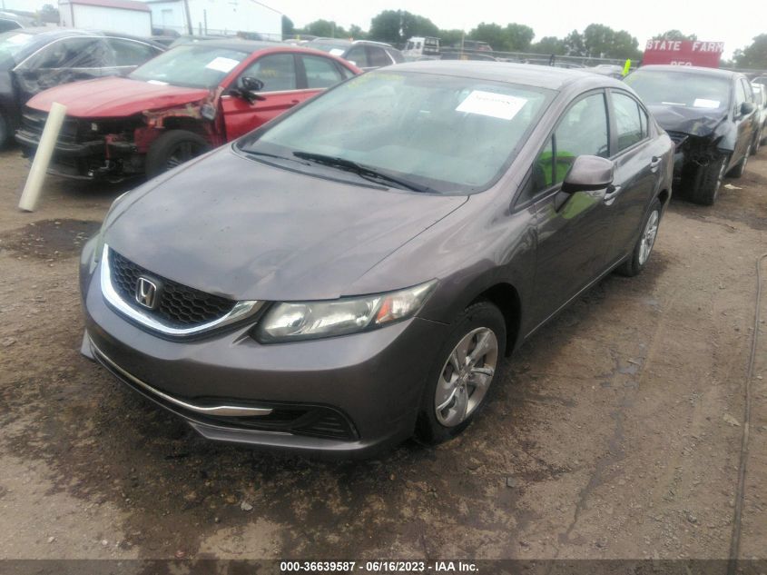 2013 HONDA CIVIC SDN LX - 19XFB2F52DE046459