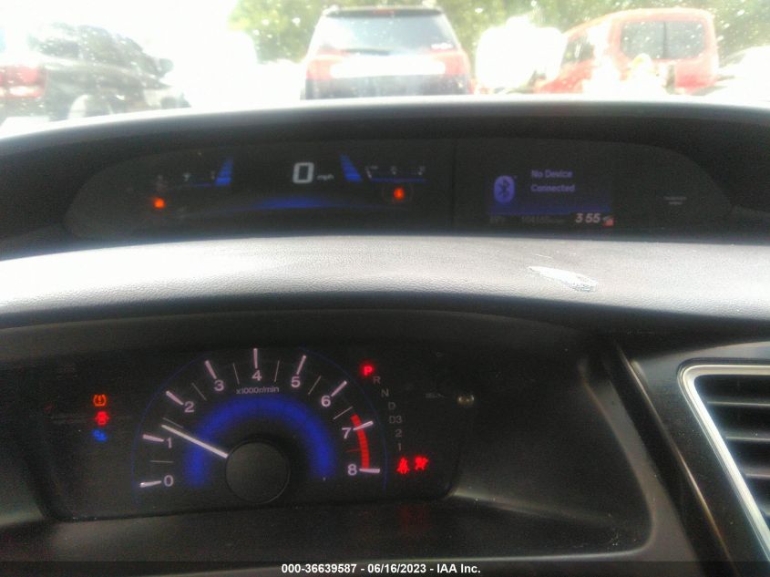 2013 HONDA CIVIC SDN LX - 19XFB2F52DE046459