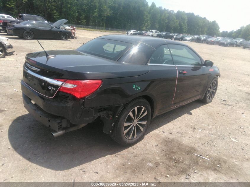 2014 CHRYSLER 200 S - 1C3BCBGG2EN134148