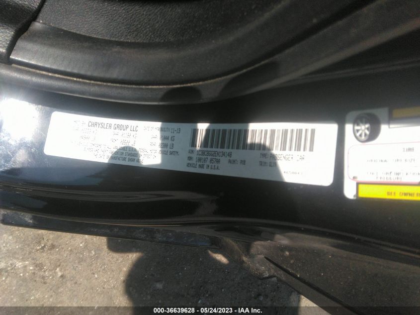 2014 CHRYSLER 200 S - 1C3BCBGG2EN134148
