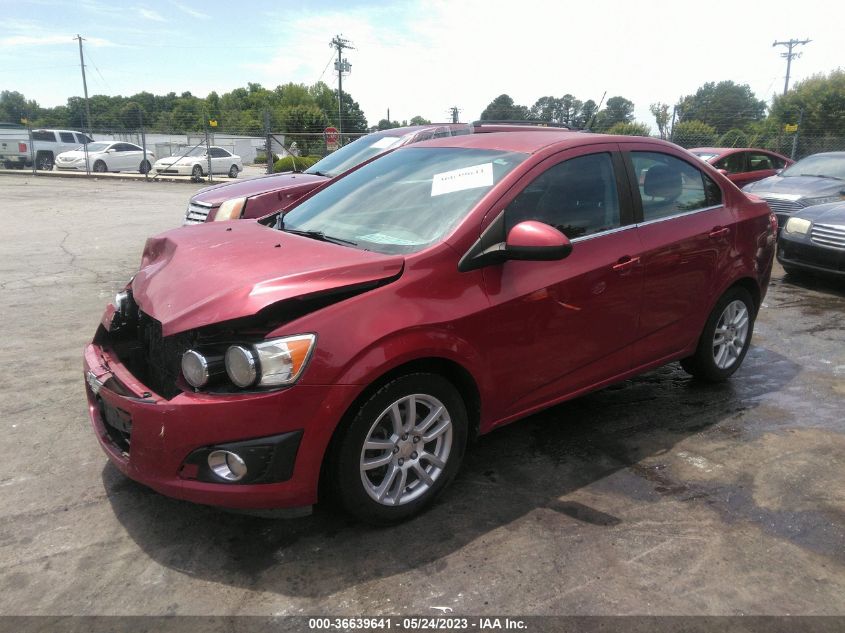 2014 CHEVROLET SONIC LT - 1G1JC5SH4E4111199
