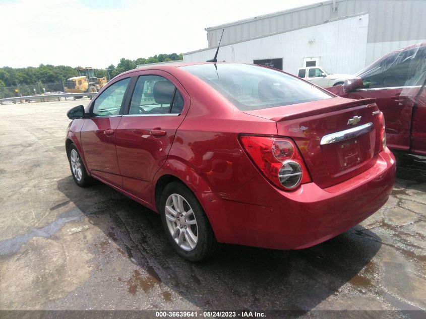 2014 CHEVROLET SONIC LT - 1G1JC5SH4E4111199