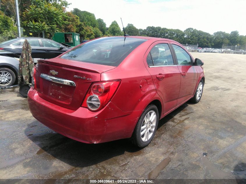 2014 CHEVROLET SONIC LT - 1G1JC5SH4E4111199