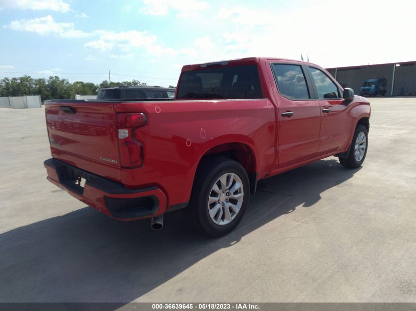 2020 CHEVROLET SILVERADO 1500 CUSTOM - 3GCPWBEH4LG406502