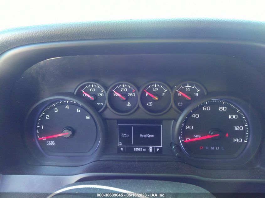 2020 CHEVROLET SILVERADO 1500 CUSTOM - 3GCPWBEH4LG406502