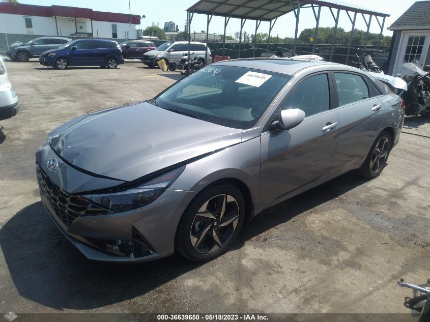 2023 HYUNDAI ELANTRA LIMITED - KMHLP4AG2PU461503