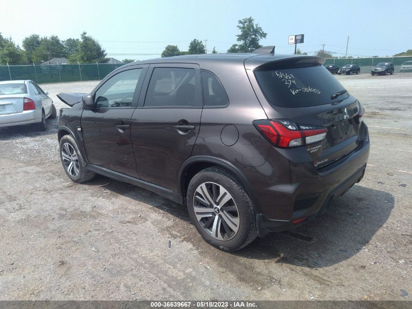 2021 MITSUBISHI OUTLANDER SPORT ES/LE/BE/S - JA4APUAU0MU006432