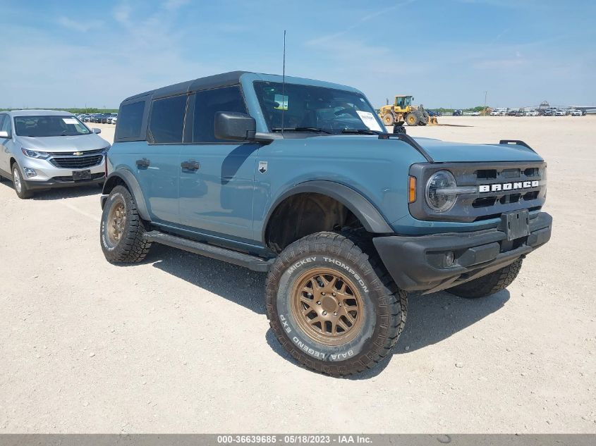 2022 FORD BRONCO BIG BEND - 1FMDE5BH6NLA92381