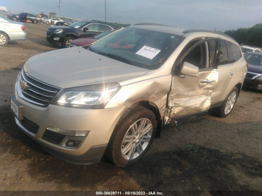 2014 CHEVROLET TRAVERSE LT - 1GNKRGKD4EJ263639