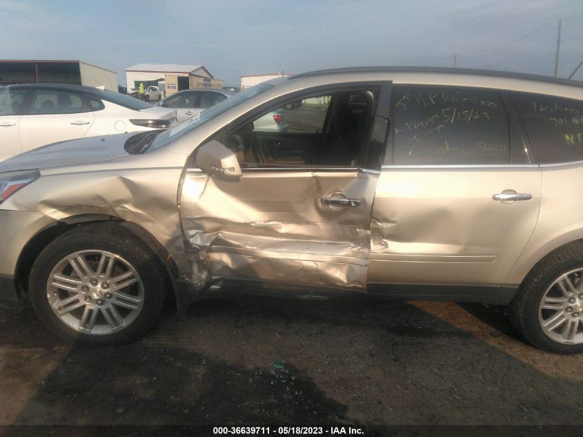 2014 CHEVROLET TRAVERSE LT - 1GNKRGKD4EJ263639