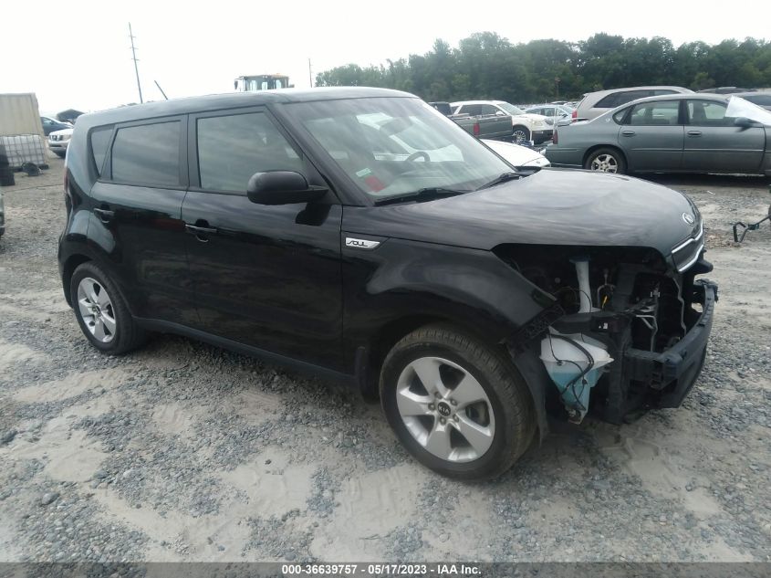 2017 KIA SOUL BASE - KNDJN2A24H7438721