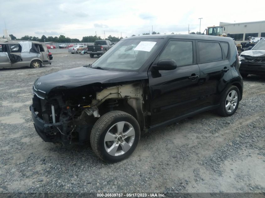 2017 KIA SOUL BASE - KNDJN2A24H7438721