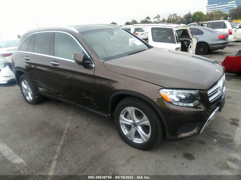 2018 MERCEDES-BENZ GLC GLC 300 - WDC0G4JB7JV093844