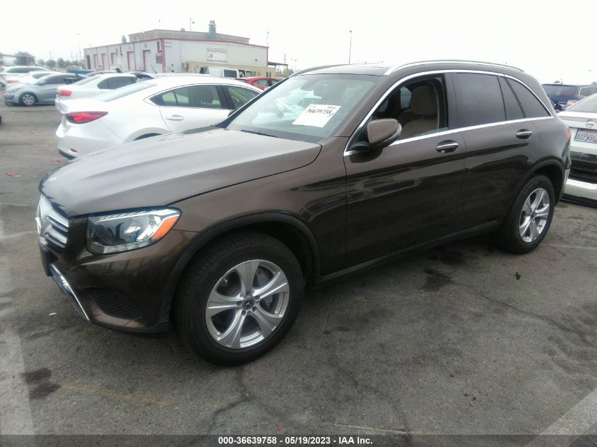 2018 MERCEDES-BENZ GLC GLC 300 - WDC0G4JB7JV093844