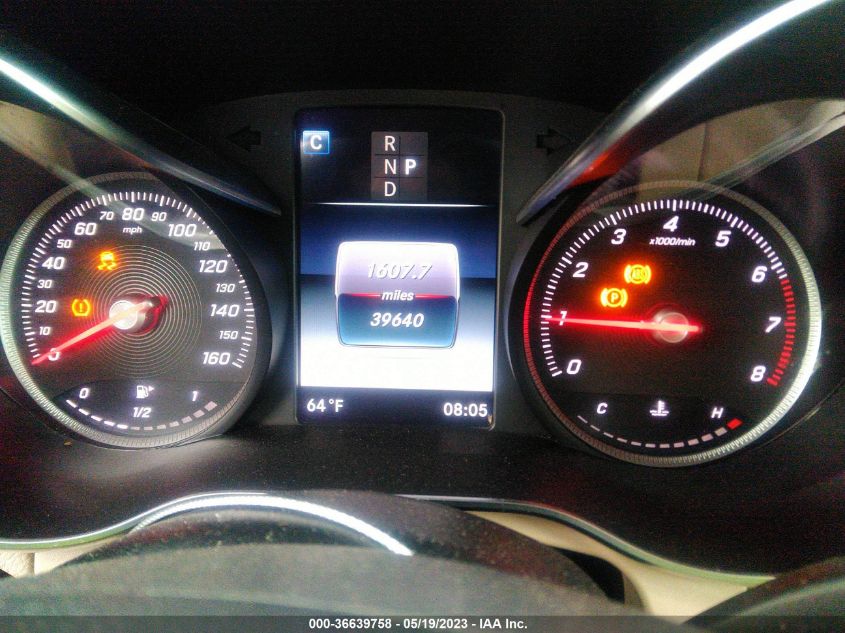2018 MERCEDES-BENZ GLC GLC 300 - WDC0G4JB7JV093844