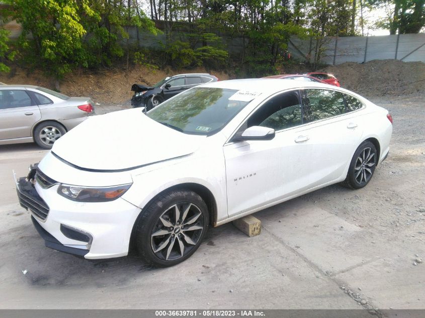 2018 CHEVROLET MALIBU LT - 1G1ZD5ST0JF288464