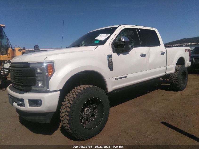2018 FORD SUPER DUTY F-250 SRW XL/XLT/LARIAT - 1FT7W2BTXJEC24963
