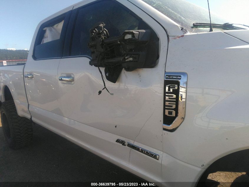 2018 FORD SUPER DUTY F-250 SRW XL/XLT/LARIAT - 1FT7W2BTXJEC24963
