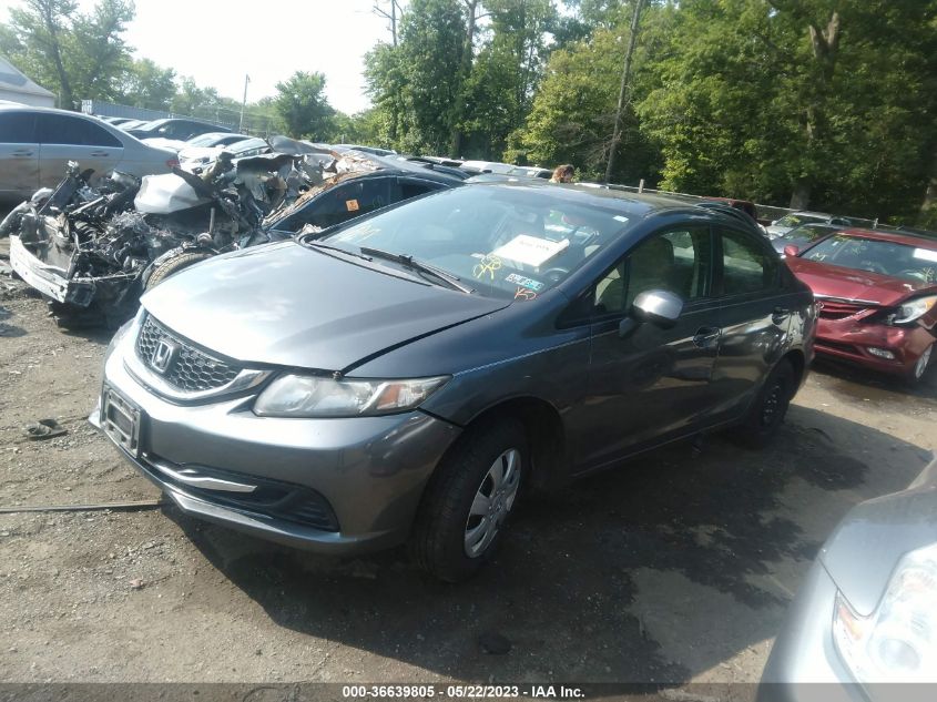2013 HONDA CIVIC SDN LX - 19XFB2F50DE201638
