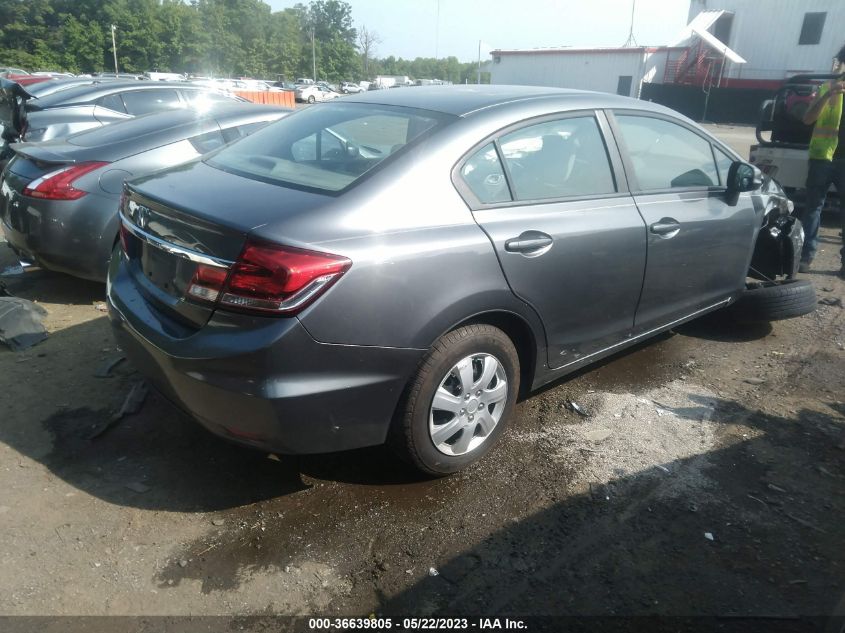 2013 HONDA CIVIC SDN LX - 19XFB2F50DE201638