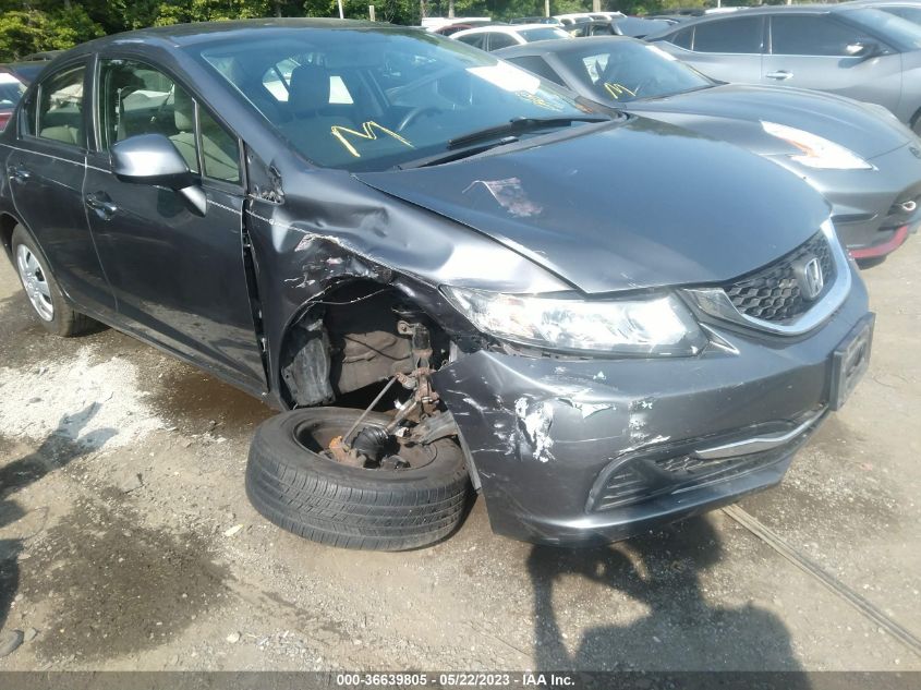 2013 HONDA CIVIC SDN LX - 19XFB2F50DE201638
