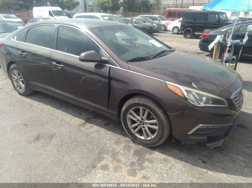 2015 HYUNDAI SONATA 2.4L SE - 5NPE24AFXFH169447