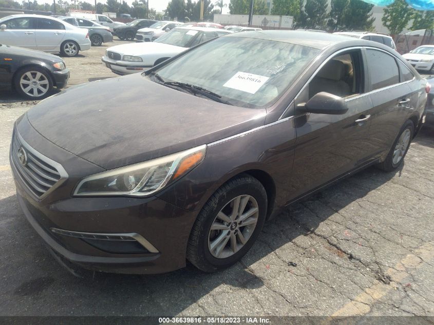 2015 HYUNDAI SONATA 2.4L SE - 5NPE24AFXFH169447