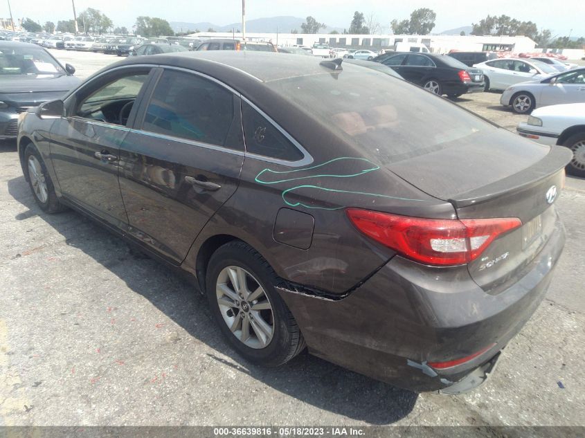 2015 HYUNDAI SONATA 2.4L SE - 5NPE24AFXFH169447