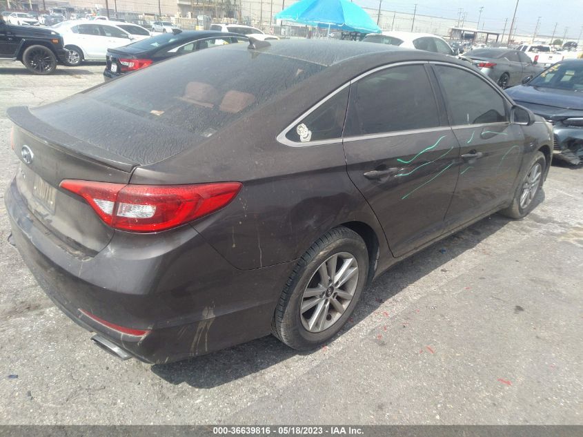 2015 HYUNDAI SONATA 2.4L SE - 5NPE24AFXFH169447