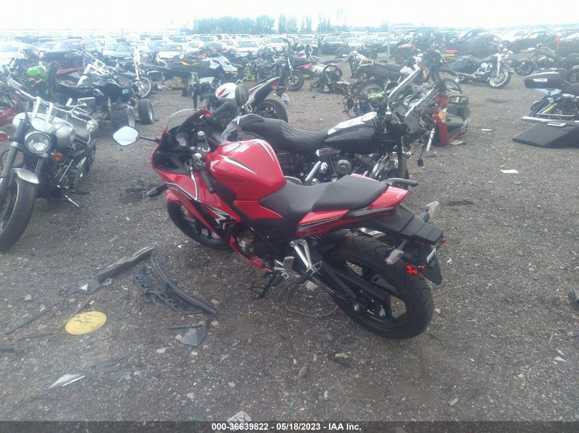 2021 HONDA CBR300 R MLHNC5102M5700262