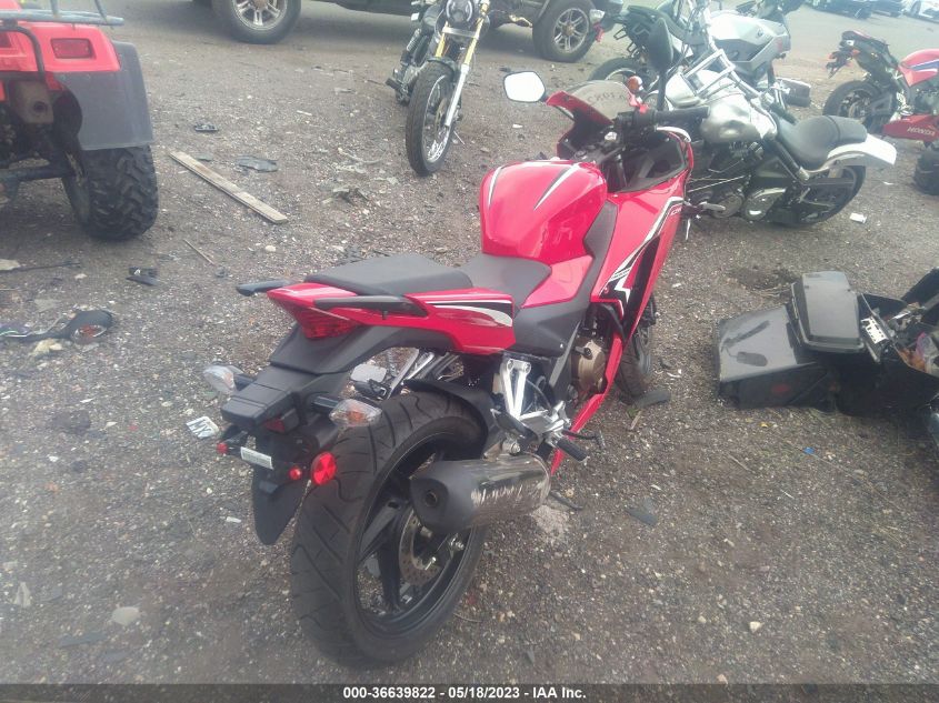 2021 HONDA CBR300 R MLHNC5102M5700262