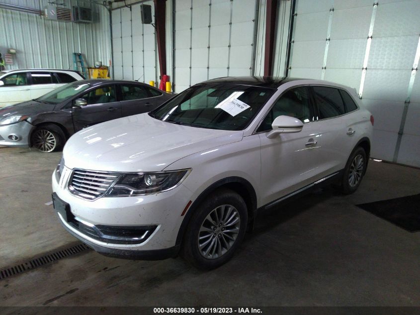 2017 LINCOLN MKX SELECT - 2LMPJ8KR9HBL43437
