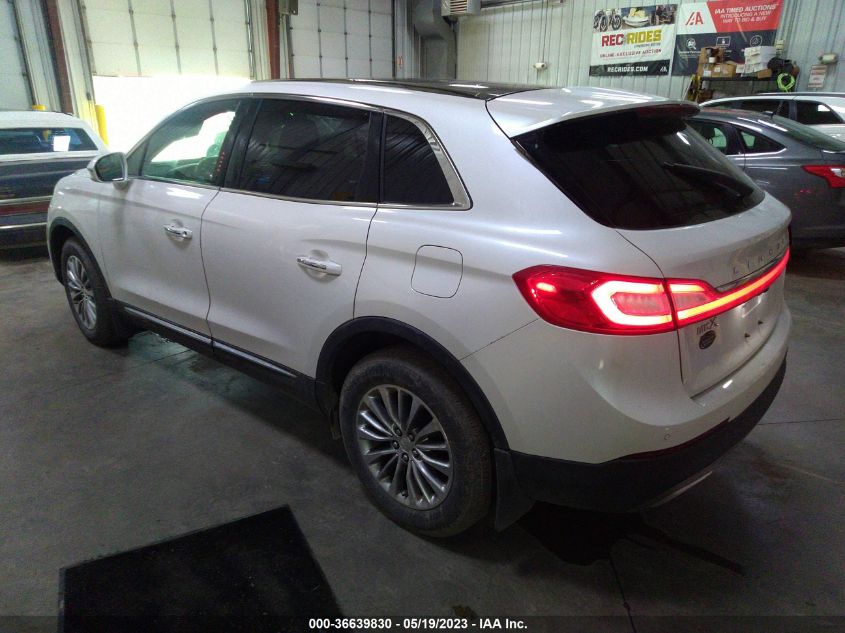 2017 LINCOLN MKX SELECT - 2LMPJ8KR9HBL43437