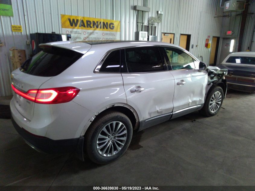 2017 LINCOLN MKX SELECT - 2LMPJ8KR9HBL43437