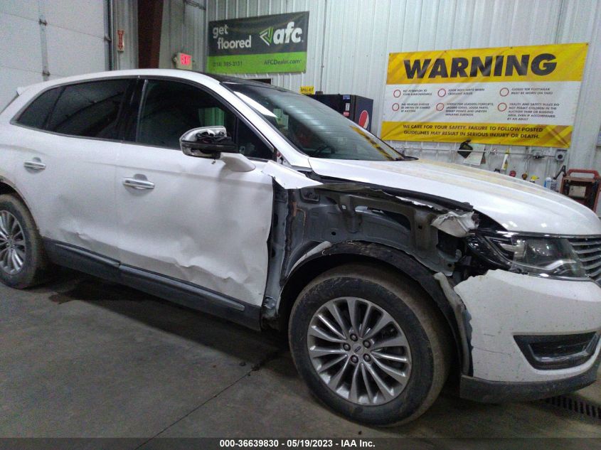 2017 LINCOLN MKX SELECT - 2LMPJ8KR9HBL43437