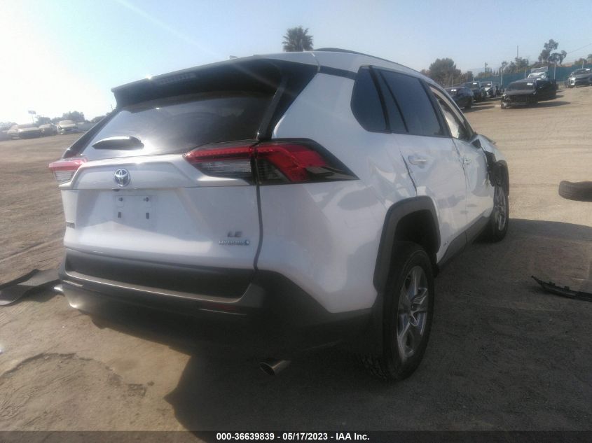 2022 TOYOTA RAV4 HYBRID LE - 4T3MWRFV1NU072951