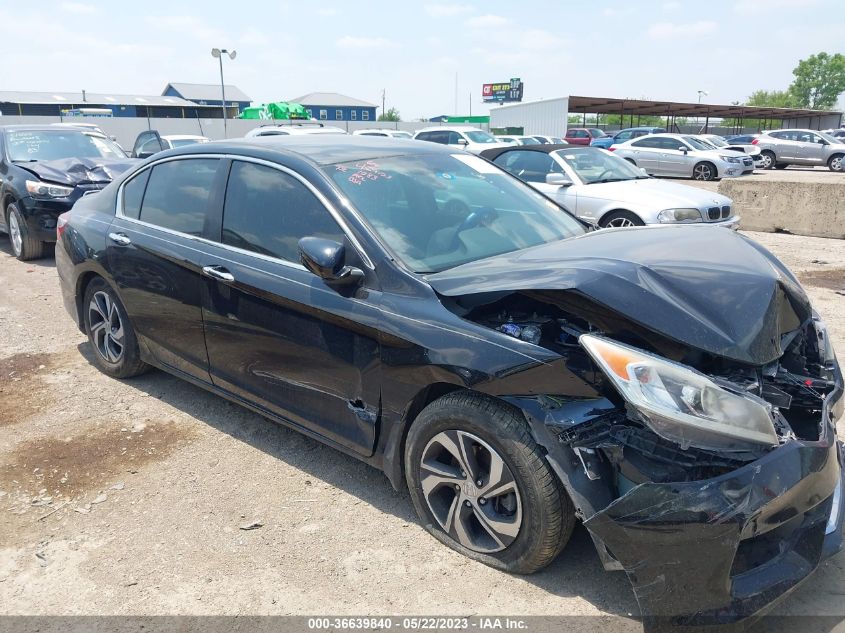 2016 HONDA ACCORD SEDAN LX - 1HGCR2F31GA247985